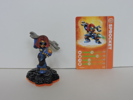 Sprocket - Giants (w/ Card) - Skylanders Accessory